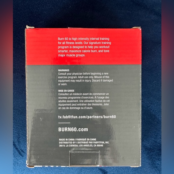 Burn 60 Resistance Bands , set of 3 - Picture 2 of 4